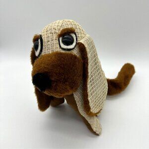 Vintage Hound Dog Stuffed Animal Plush 1983 Latch and Hug Huggables Puppy Kitsch